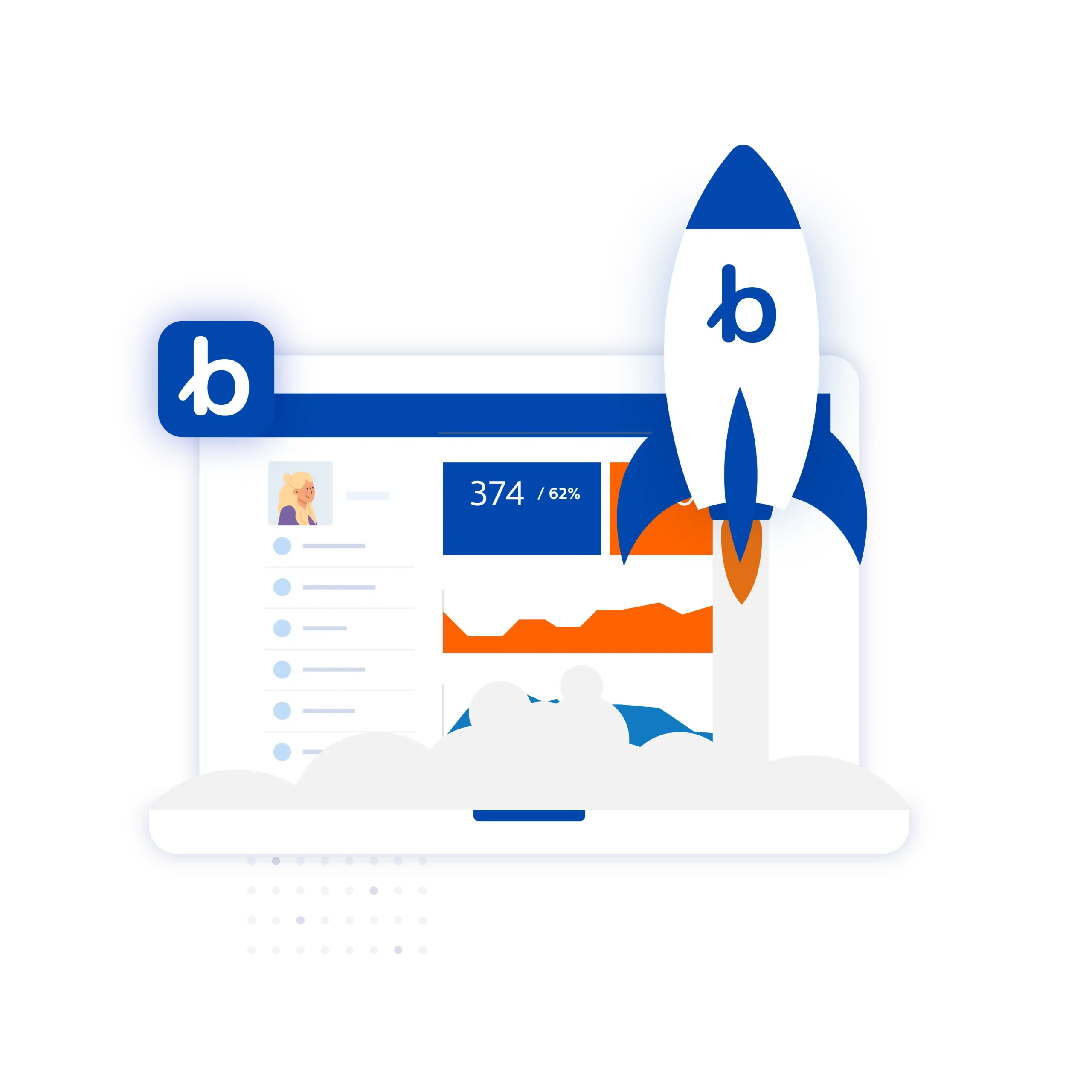 Applicatie Bundeling - Dashboard illustratie
