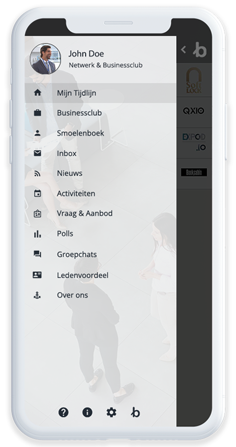 Applicatie Bundeling - App CMS businessclub voordelen