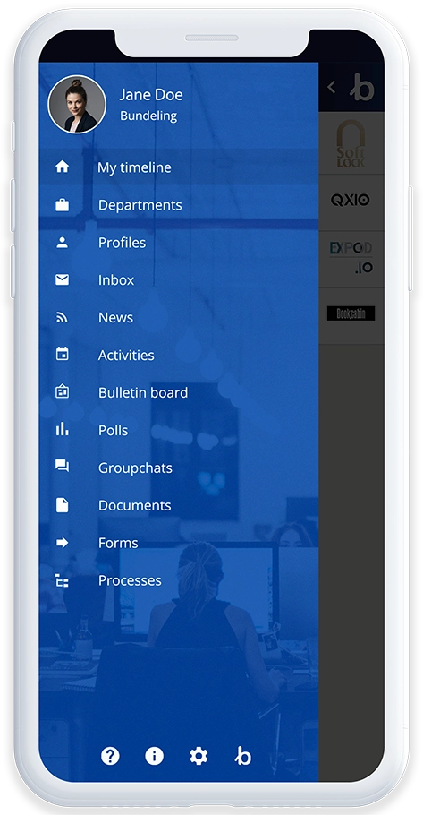 Application Bundeling - App CMS Organisations