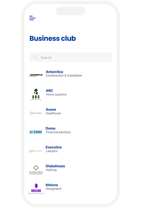 Application Bundeling - Business club