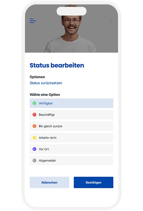 Next mock up - Status DE