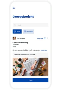 App functionaliteit: prikbord