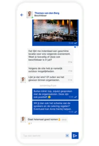 App functionaliteit: 1 op 1 chat