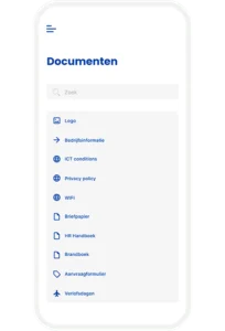 App functionaliteit: documenten