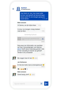 App functionaliteit: groepschat