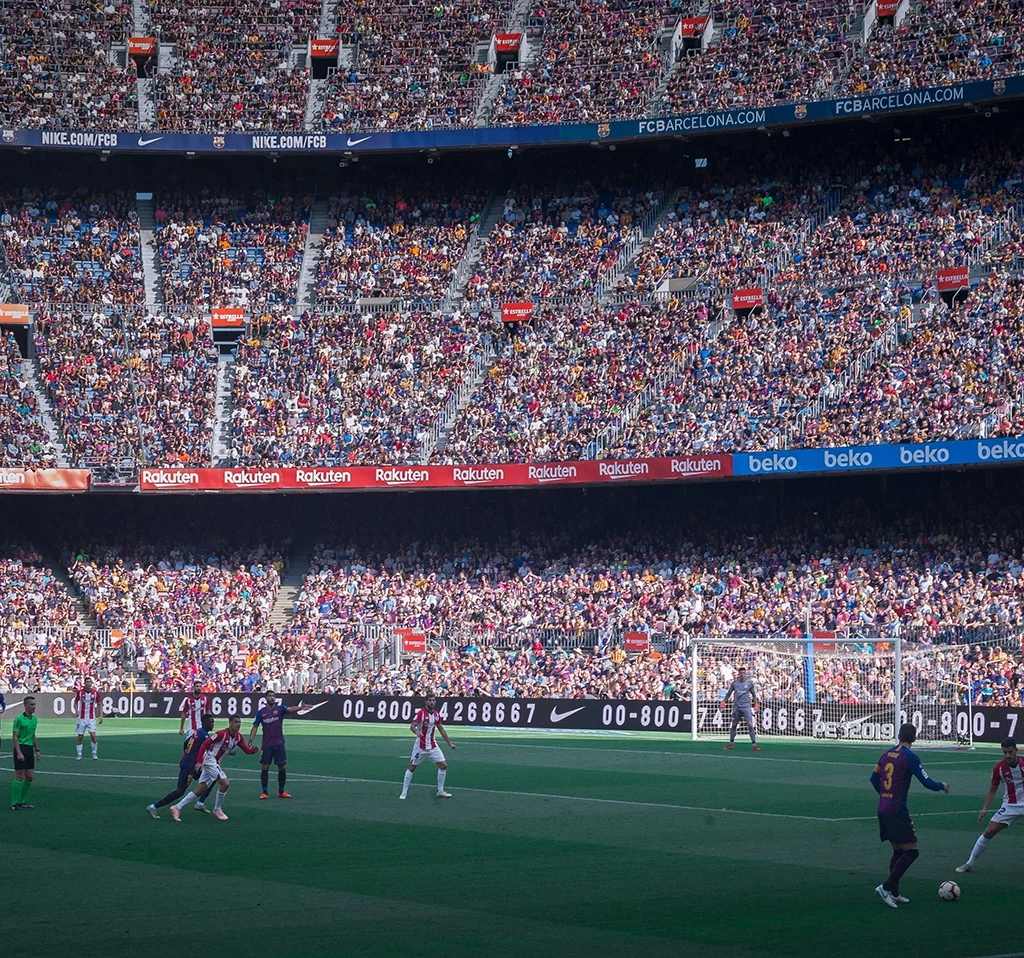 Full Camp Nou stadium