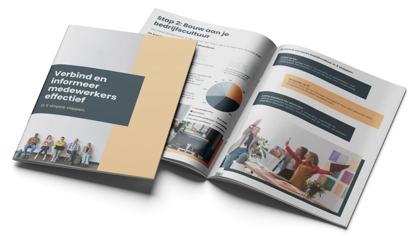 Magazine dat gaat over het verbinden van medewerkers