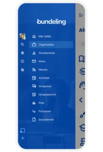 App functionaliteit: menu