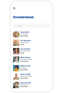 App functionaliteit: smoelenboek